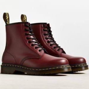Red Leather Doc Martens Originals